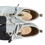 Vionic  Paisley Size 7 White Sneakers with Gold Accents Photo 6