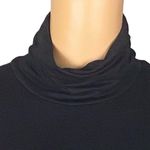 Karen Kane black super soft and stretchy lighter weight turtleneck Medium EUC Photo 1