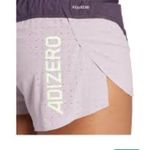 Adidas  “Adizero”Women's Athletic Shorts - Lavendar and Purple Photo 8