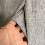 Banana Republic  Womens Pants Slacks Gray Crosshatch Logan Fit Career Size 14 Photo 6