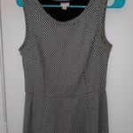 Merona  Black & White Patterned Dress Photo 0