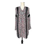 Knox Rose  Boho Crochet Bell Sleeve Floral Dress Size XS Photo 6