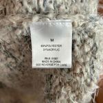 Olivia Sky  Women's Sleeveless Open Front Cardigan Sweater Beige Size M Boho Knit Photo 5