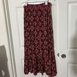 Earthbound Long Boho Maxi Skirt With Front Slit And Buttons Photo 3