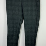 ZARA  Trafaluc Pants‎ Womens L Gray Plaid Slim Fit Preppy Academia Workwear Photo 0