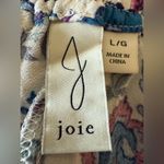 Joie  Floral Paisley Print Wide Leg Palazzo Pants Boho Feminine NWT Large Photo 3