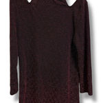 No Boundaries Sparkly‎ Red and Black Halter Neck Top by  – Size M (7-9) Photo 0