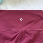 Lululemon  Maroon Leggings 25" Photo 2