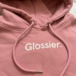Glossier Pink Hoodie Size M Photo 1