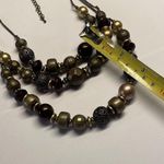 Cookie Lee Signed Bead Beaded Necklace Multi Strand Adjustable Length Photo 9