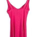 Aerie  Ribbed Corset Bodycon Mini Dress in Hot Pink Size M Photo 9