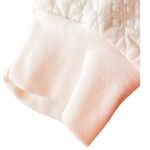 Madewell NWOT ~  Cream Quilted Knit Lace Up Cord Pockets Sweatshirt ~ LARGE Photo 7