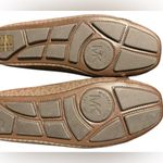 Michael Kors  Sz 10 Fulton Studded slip on MOC Flat ballet MK Loafers Gold logo Photo 12