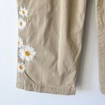 Driftwood  Jeans Utility Boyfriend Crop Pants Daisy Daydream Floral Embroidery Photo 8