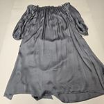 LPA  Off Shoulder Lounge Dress in Gray Blue Large Photo 11