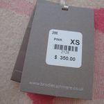 NWT Brodie Pink Cashmere Camo Sweater Pullover Pink Size XS Photo 6