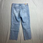 Sanctuary Social Standard High Rise Crop Straight Leg Jeans Size 10 Raw Hem Photo 6
