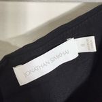 Jonathan Simkhai Auden Mini Dress Black Tiered Ruffle Puff Sleeve Size 8 Photo 5