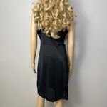 Vintage Philmaid Full Slip Dress Chemise Size 36 Quilted Lined Lace Bust Black Photo 2