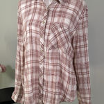 Maurice's Women's Plaid Blouse Western Relaxed Fit M Photo 0