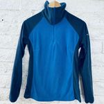 Columbia Sweater Womens Blue Fleece 1/4 Zip Long Sleeve Size S. Photo 5