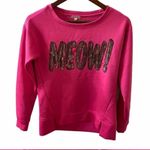 Juicy Couture Bling Graphic MEOW Sweatshirt Sequins *Vintage in NWOT Conditon* Photo 3