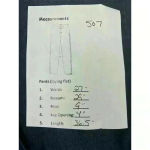 Levi's  Women's Mid Rise Skinny Jeans Size 27 Dark Wash Blue Denim Photo 9