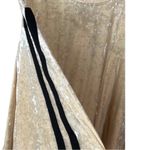 We Are HAH Phaht City Dress Crushed Velvet In Cream And Black Size XS Photo 3