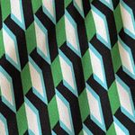 Diane Von Furstenberg  DVF For Target Plus Sz 2X Mini Skort Faux Wrap Green Geo Photo 8