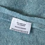 Eileen Fisher  Lambswool / Cashmere Long Line Cardigan Sweater Blue Medium Photo 7