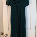 BHLDN Forest Green Maxi Dress Photo 1