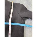 None Black Single‎ Button Shawl Lapel Blazer With Patch Pockets Medium Photo 7