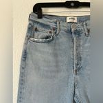 AGOLDE  Riley High Rise Straight Crop Jeans sz 27 Photo 3