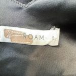 ROAM | Valencia Satin Black Slip Formal Midi Dress Size XS Cocktail Party Photo 10