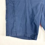 Avenue  Plus Size 26 Shorts Navy Blue Chino Pockets High Rise 11 Inch Stretch 980 Photo 5