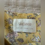 Auguste the Label Olsen Belle Floral Babydoll Mini Dress in Lemon Size 4 Yellow Photo 7