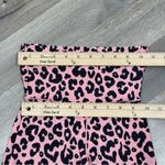 Aerie Offline  Real Me Twisted‎ Front High Waisted Leggings Pink Leopard Small Photo 12