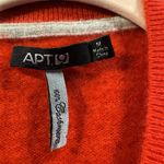 Apt. 9  100% Cashmere Wool Cardigan Sweater Crew Neck Long Sleeves Red M Photo 6