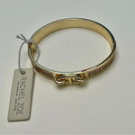 Rachel Zoe NWT Sterling Silver Bangle Bracelet Photo 1