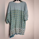 C Brand Women Size‎ Small BOHO Blue Open Front Beach Kimono New Photo 5