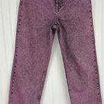 Empyre Tori Fuscia Acid Wash Skate Jeans Purple Size 4 Photo 0