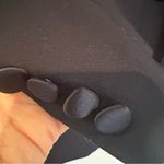 Banana Republic  Stretch‎ Career Blazer Women's 6 Navy Satin Trim Holiday Lined Photo 3