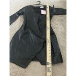 Hello Molly  Black Catwoman Mini Dress Asymmetrical Front Slit Sexy Party Medium Photo 6