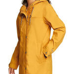 Eddie Bauer Riley Yellow Parka Rain Coat Medium Tall Photo 0