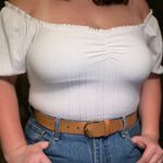 Forever 21 White Off The Shoulder Top Photo 0