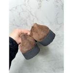 Amalfi Rangoni Loafers Size 12.5 Womens Brown Suede Walk On‎ Air Brown Slip On Photo 7