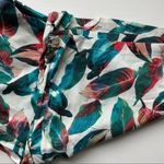 ONIA  • Topical Leafy Mila Pants • Green Pink White Loose Lightweight Photo 5