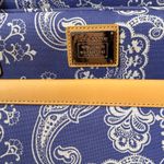 Liz Claiborne NWOT Y2K  Purple Paisley Travel Rolling Duffle Bag Photo 2