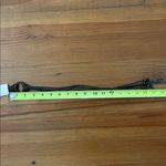 White Floral Embroidered Macarame Strap Tie Belt One Size Photo 6