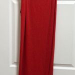 Uk2la DARK ORANGE MAXI SKIRT HIGH LOW SIZE SMALL Photo 4